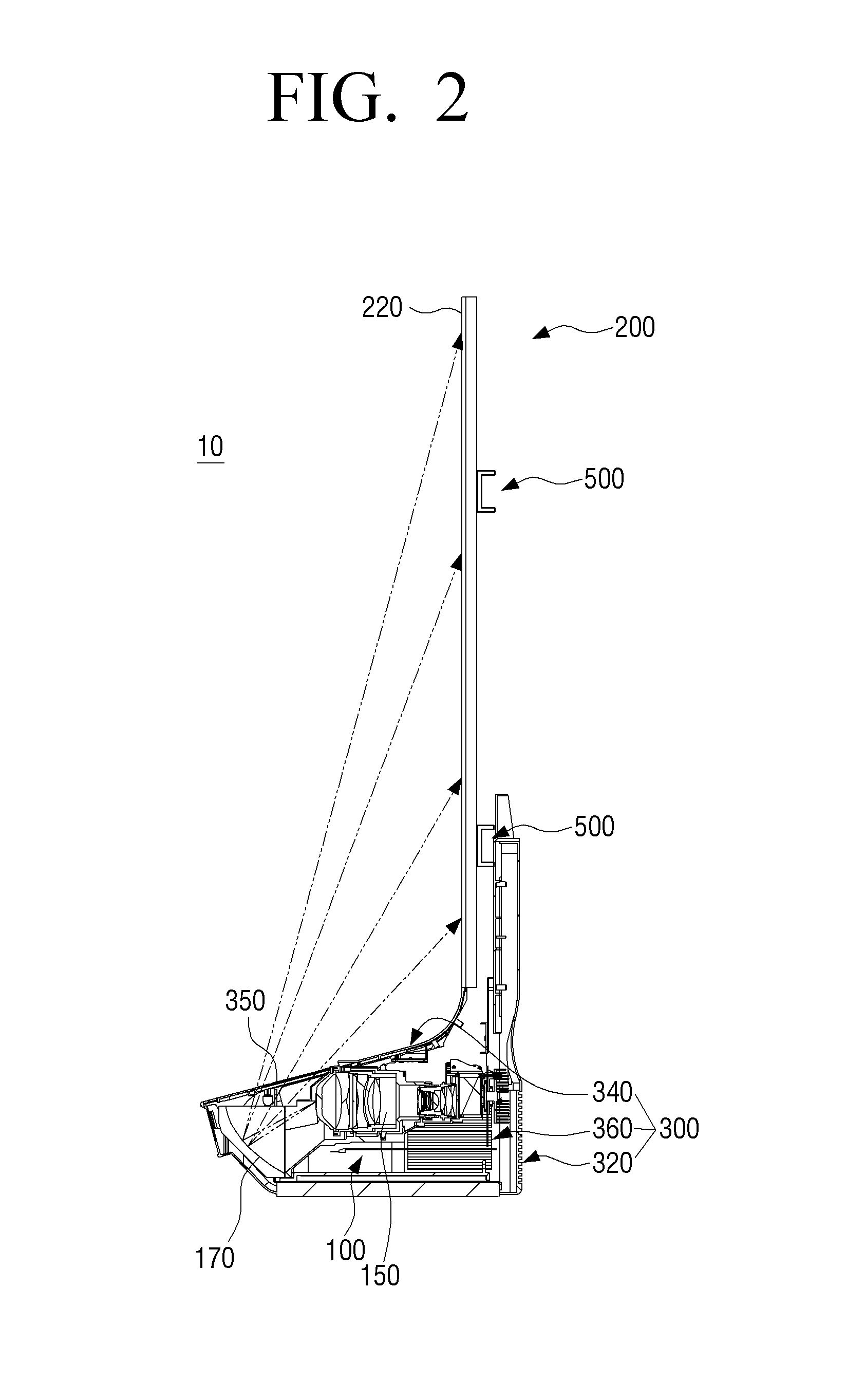 Projection apparatus