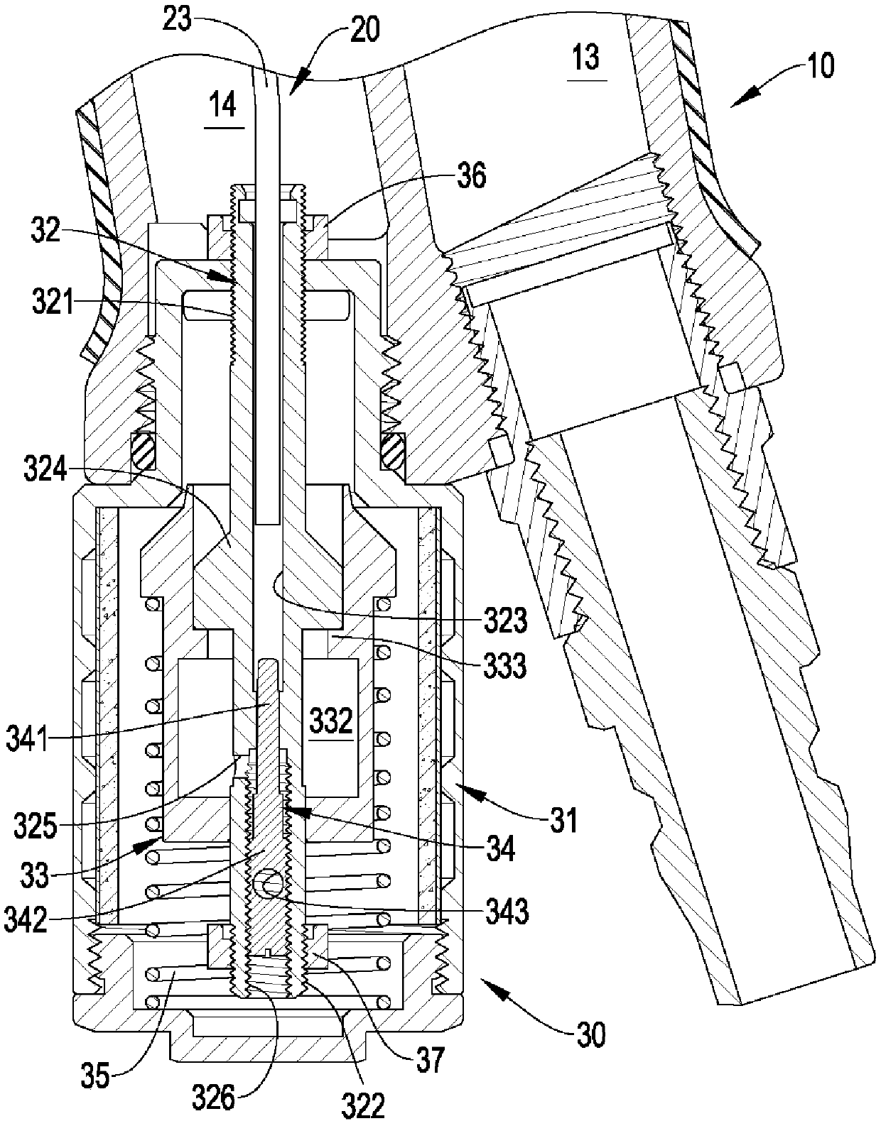 Pneumatic tool capable of adjusting torque force