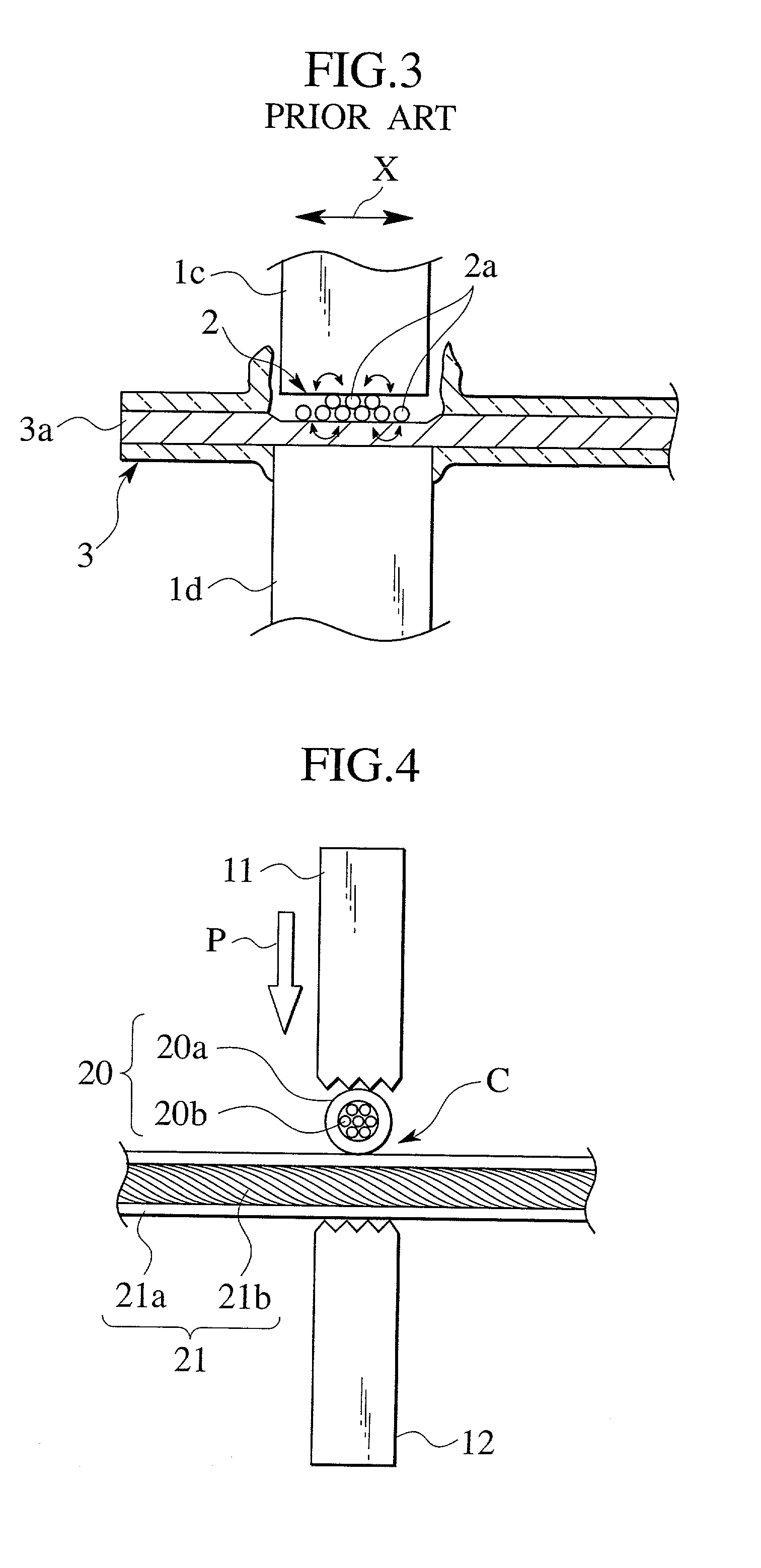 Ultrasonic bonding method of electric wires