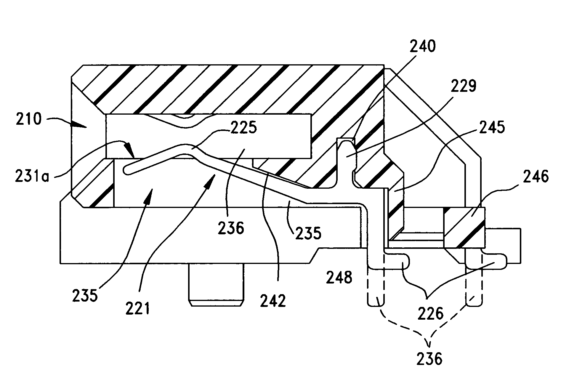 Edge card connector assembly with keying means for ensuring proper connection