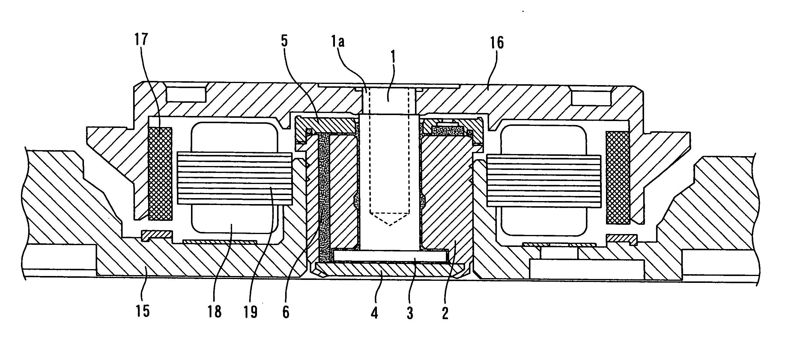 Hydrodynamic bearing device