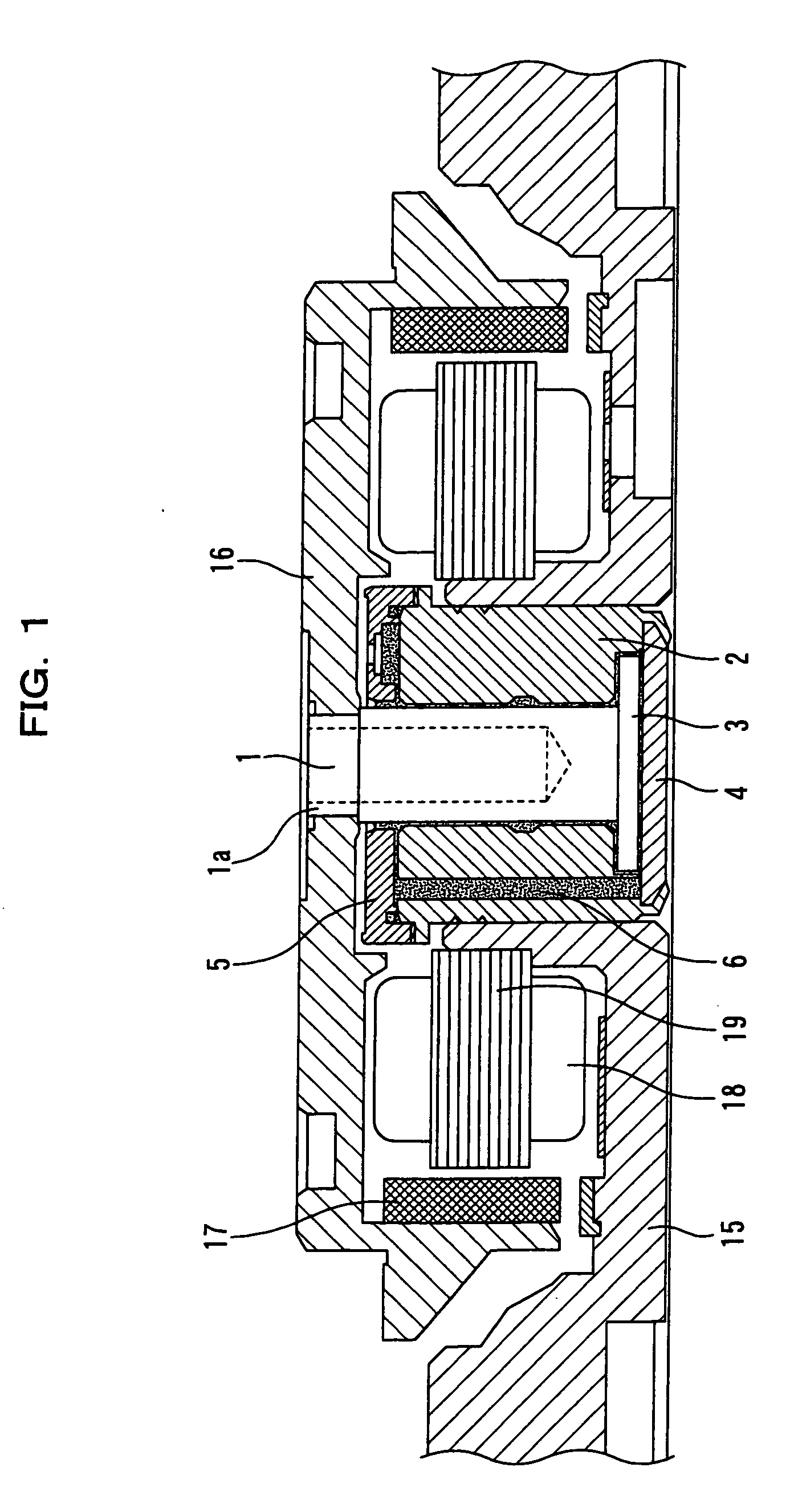 Hydrodynamic bearing device