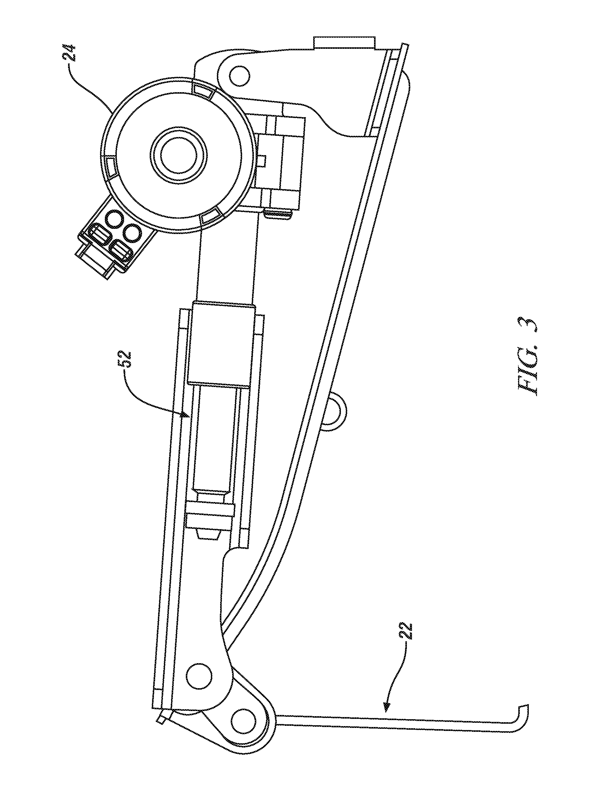 Air dam actuation system