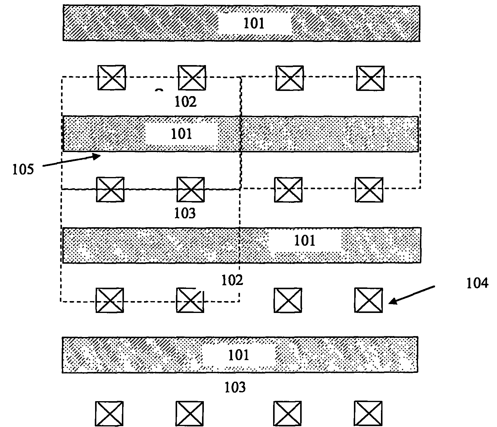 Power field effect transistor and layout method thereof