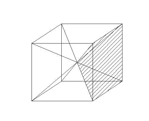 Real-time soft shadow rendering method for point light sources