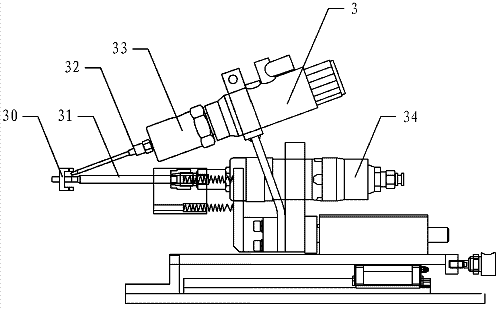 Gluing and servo pressing machine tool for engine blocks and seals