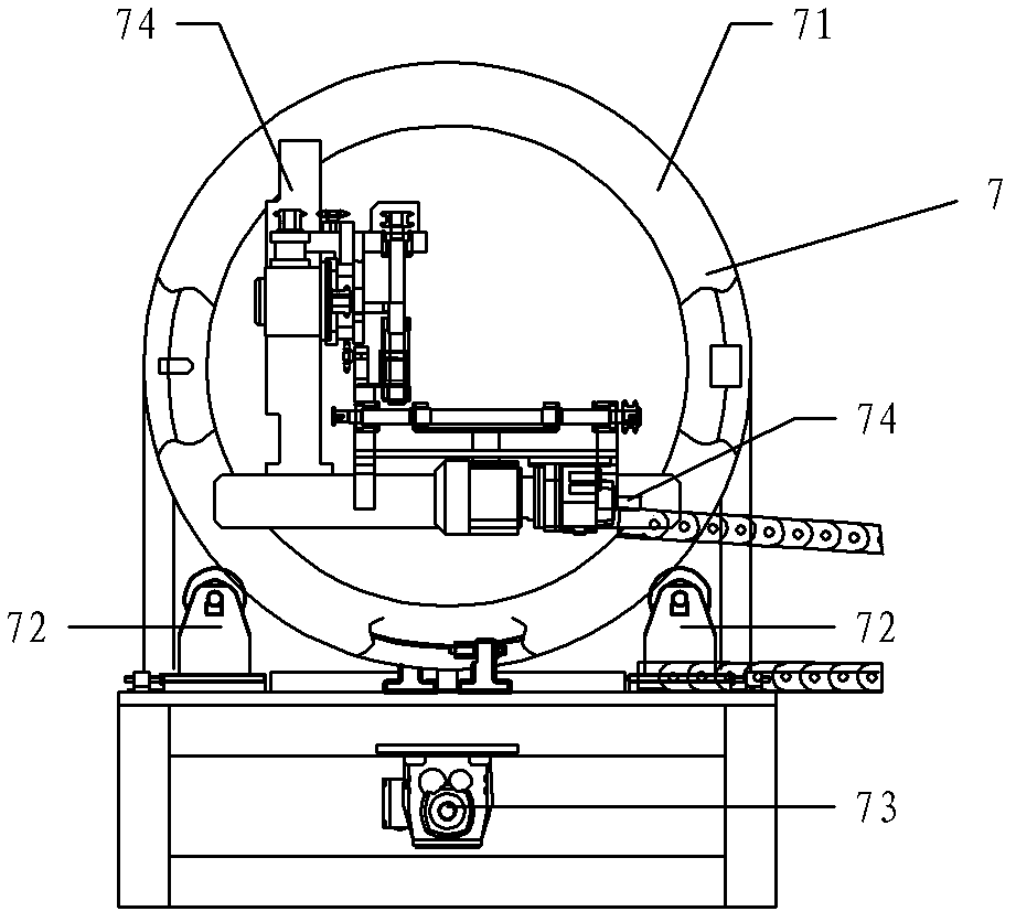 Gluing and servo pressing machine tool for engine blocks and seals