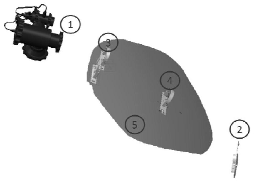 Pipeline digital reconstruction method based on accurate measurement