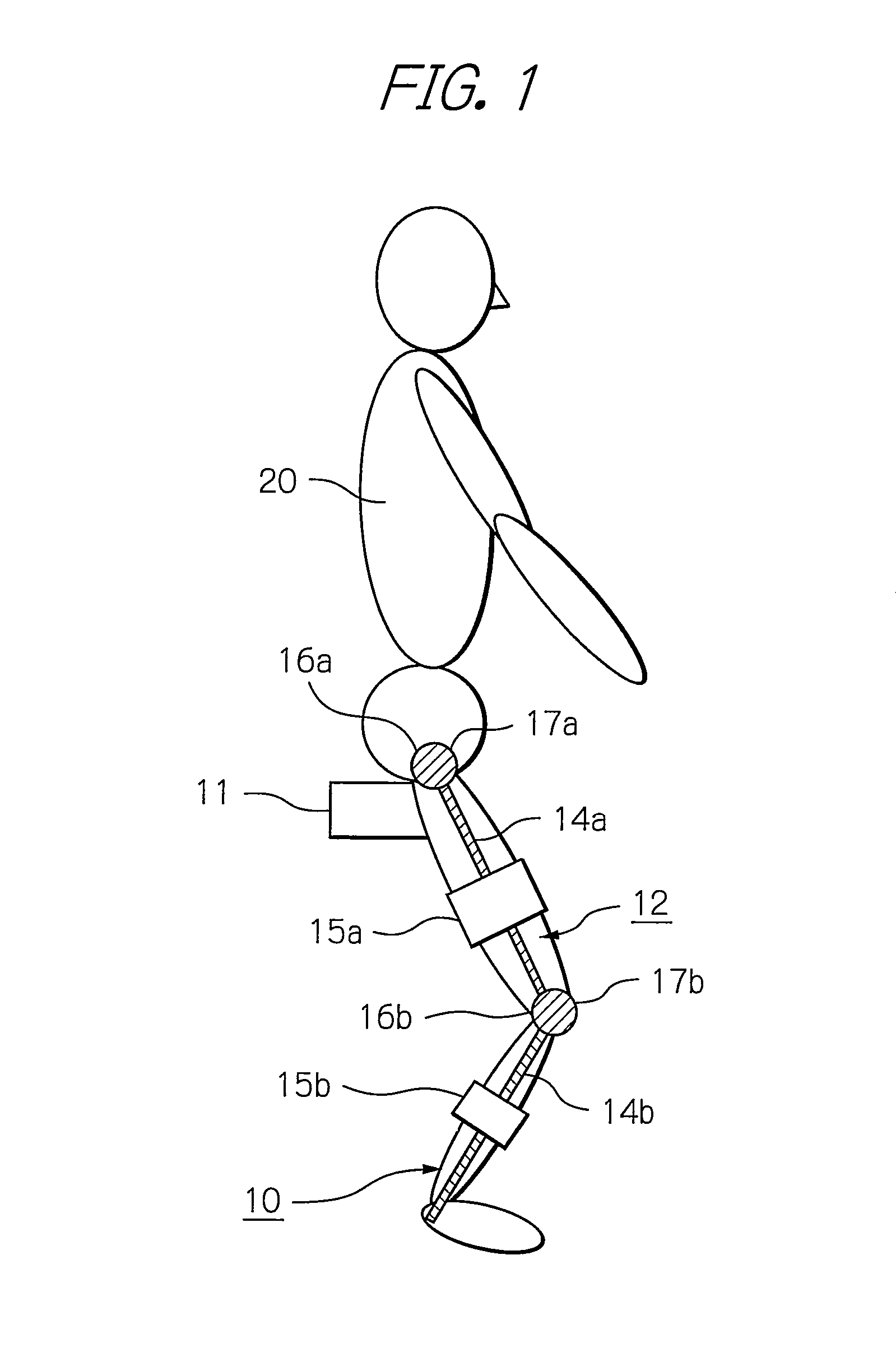 Resistance-based muscular force evaluation and training utilizing elasticity following angular change of first and second joints