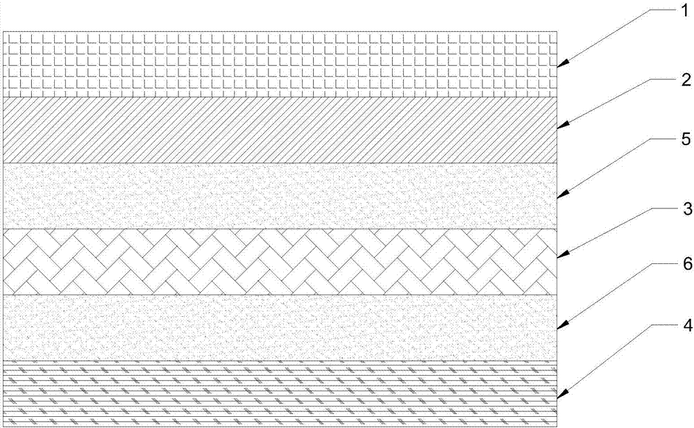 Super-wear-resisting and scratch-resistant and waterproof plastic floor and manufacturing method thereof