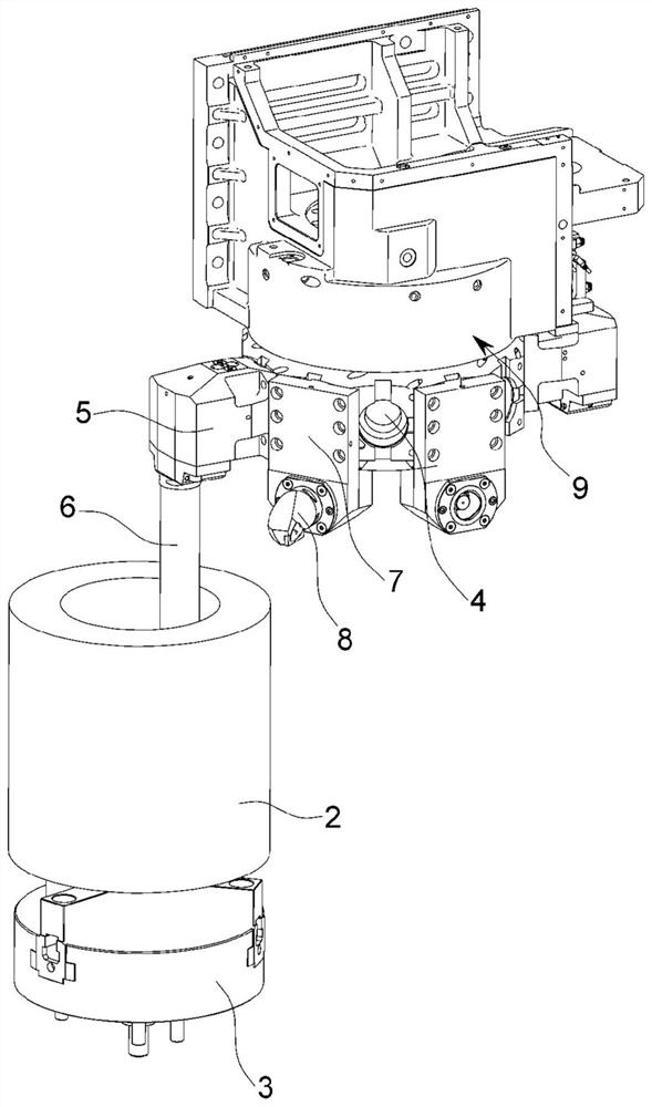 Tool magazine of machine tool