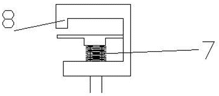 Clamping device with ratchet device for ground wire