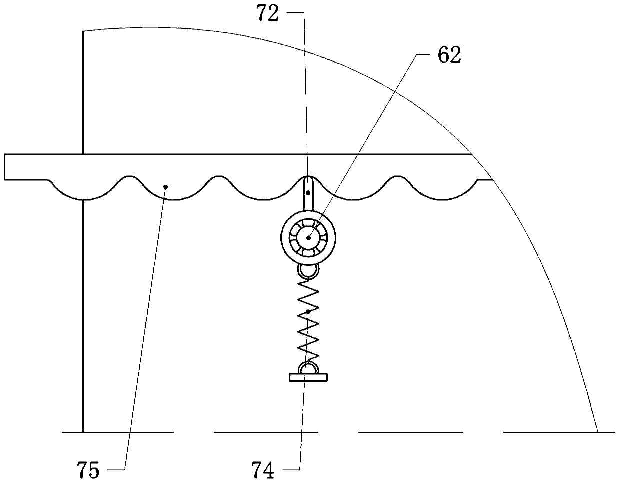 Tea spreading and cooling device