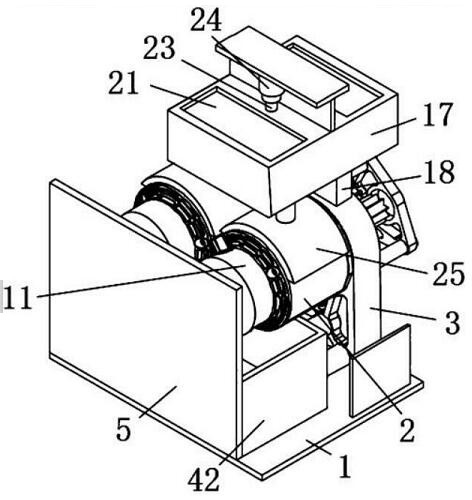 A production process of heat-insulating concrete