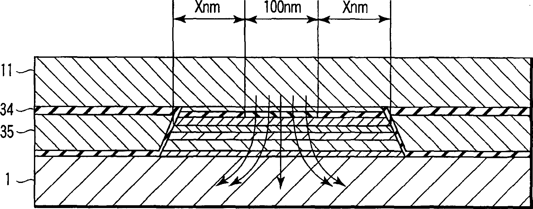 Magnetoresistance effect element and manufacturing method and apparatus thereof, and magnetic reproducing apparatus