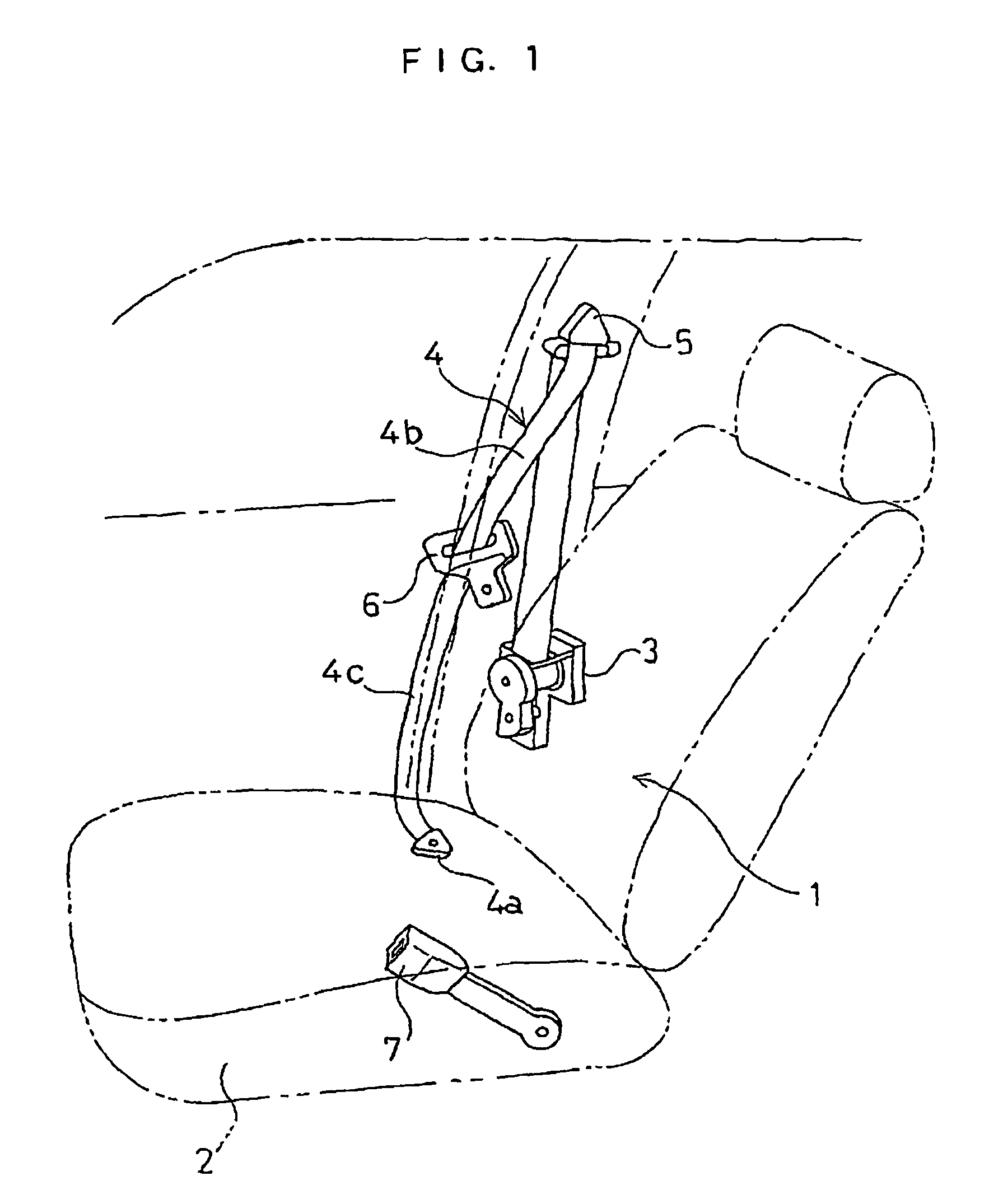 Tongue and seat belt device using the same