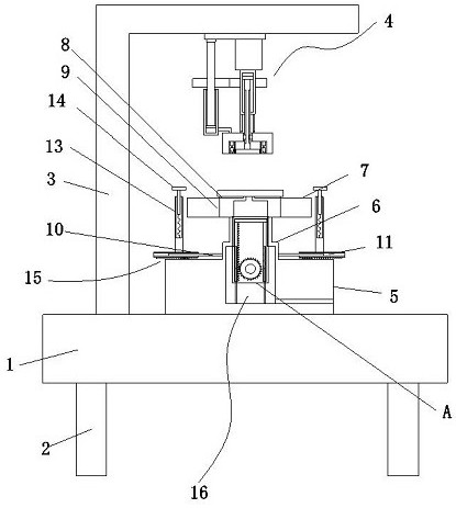 A semiconductor production device