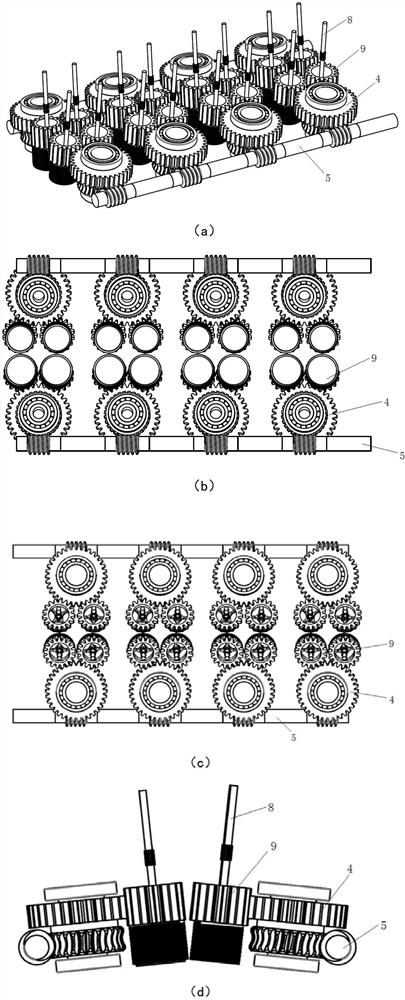 Variable compression ratio mechanism for self-control adjustment gasoline engine