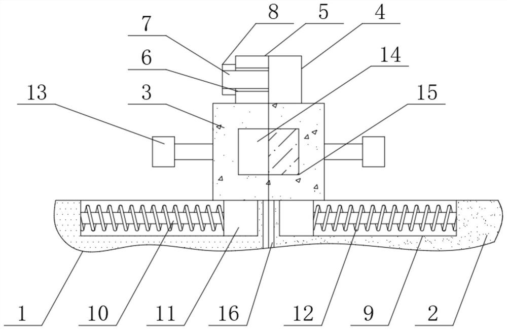 Assembly type water supply pipeline structure convenient to disassemble and replace