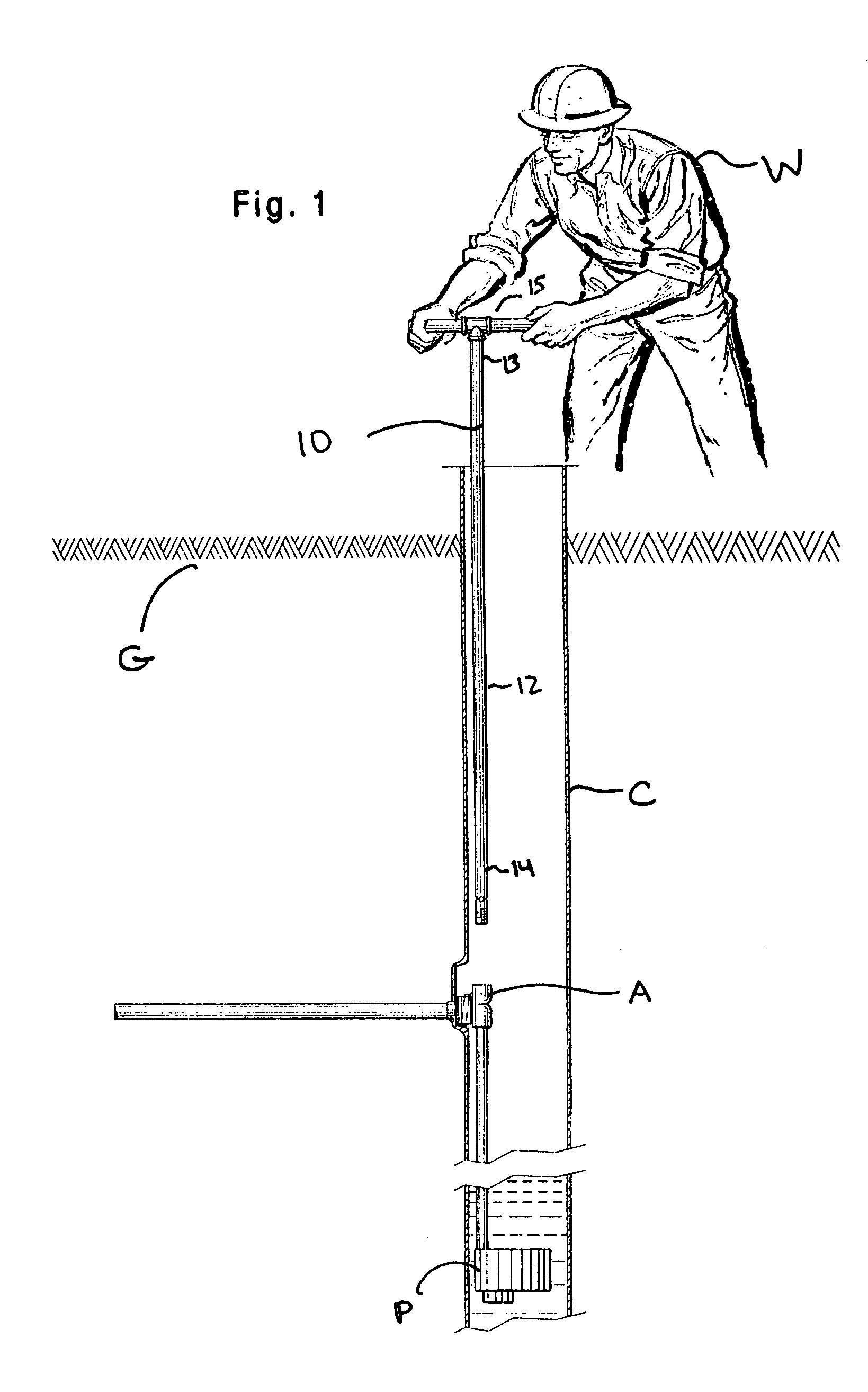 Lift-out device for pitless well adapters