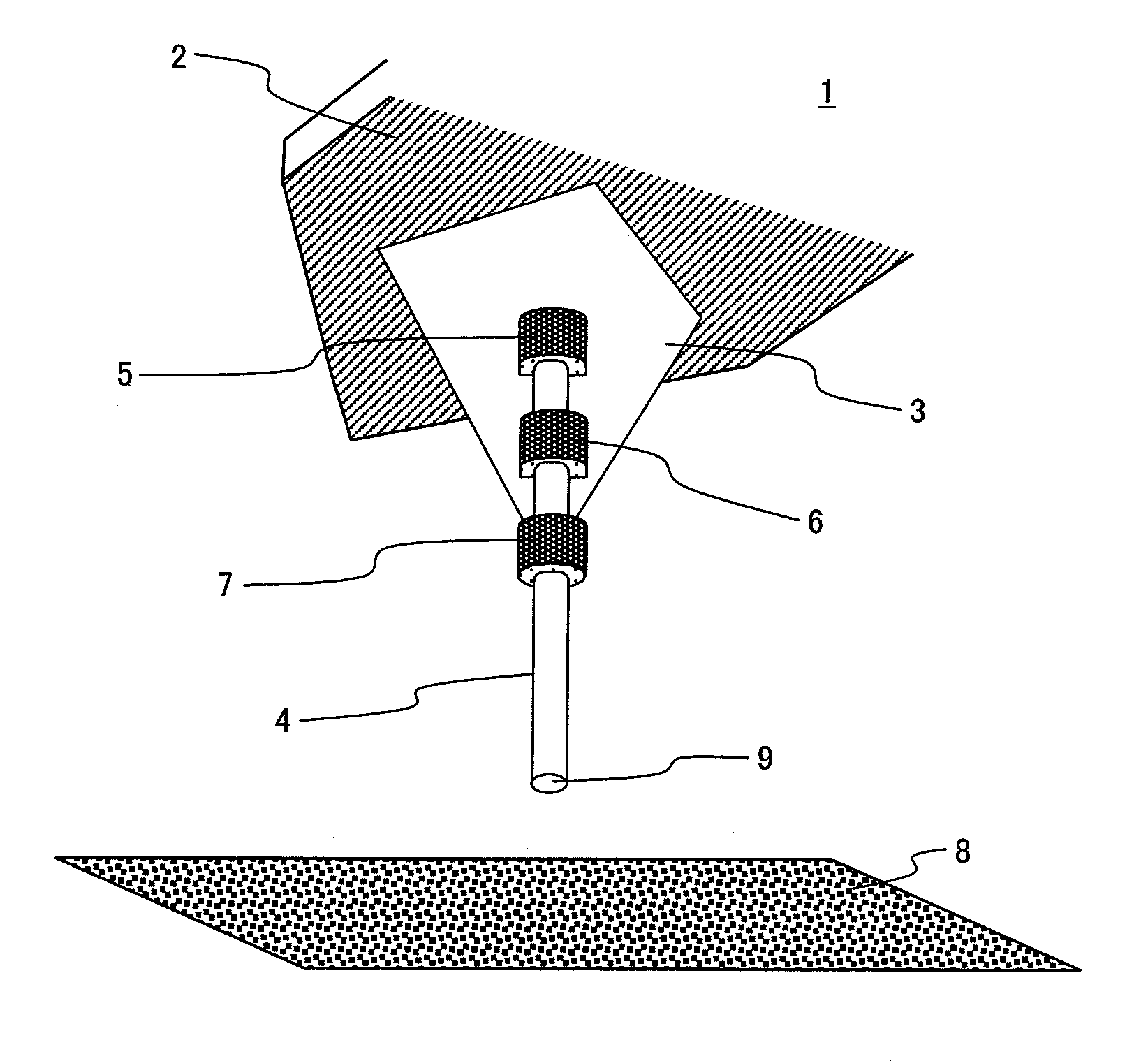 Probe for scanning probe microscope