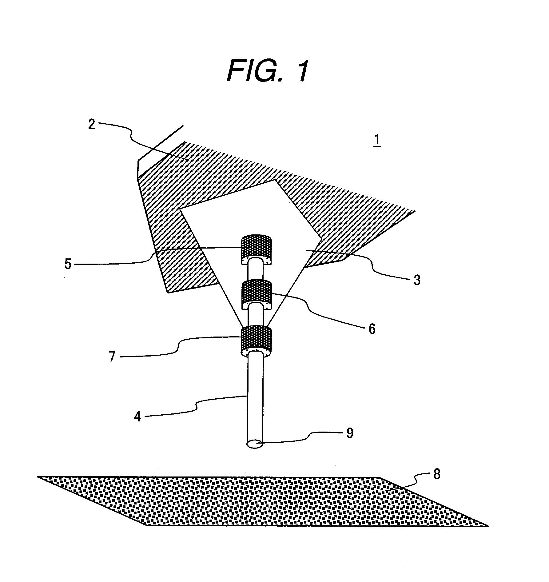 Probe for scanning probe microscope