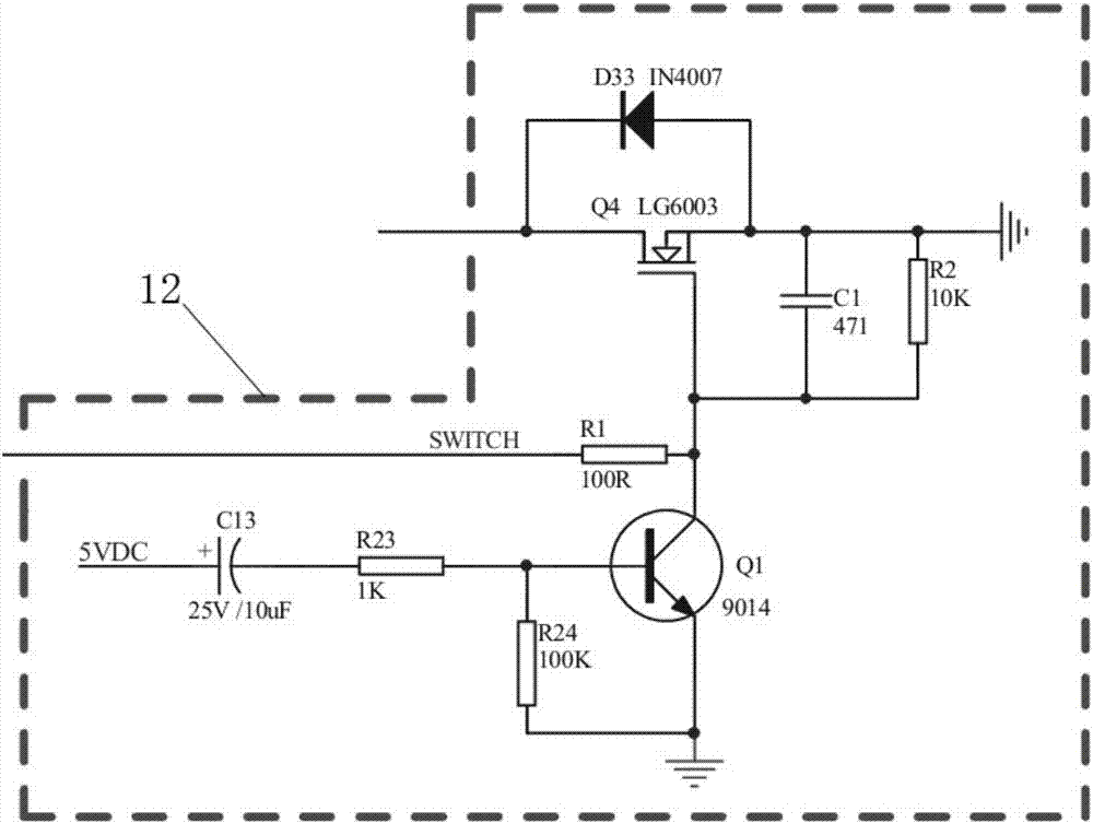 A led infrared sensor lamp with emergency function