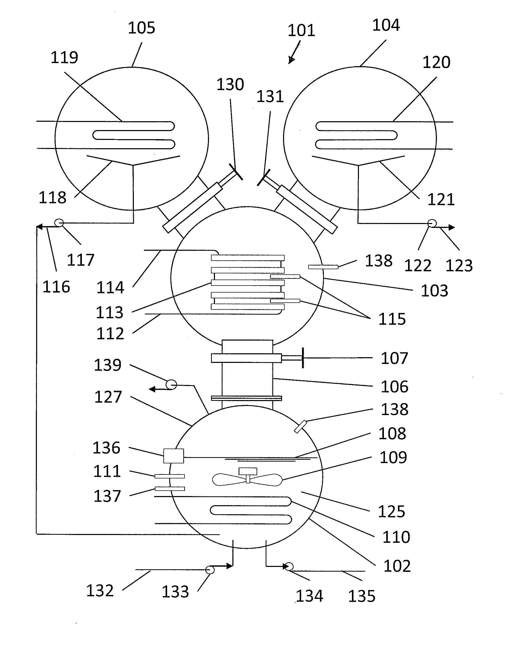 Heat Driven Concentrator With Alternate Condensers