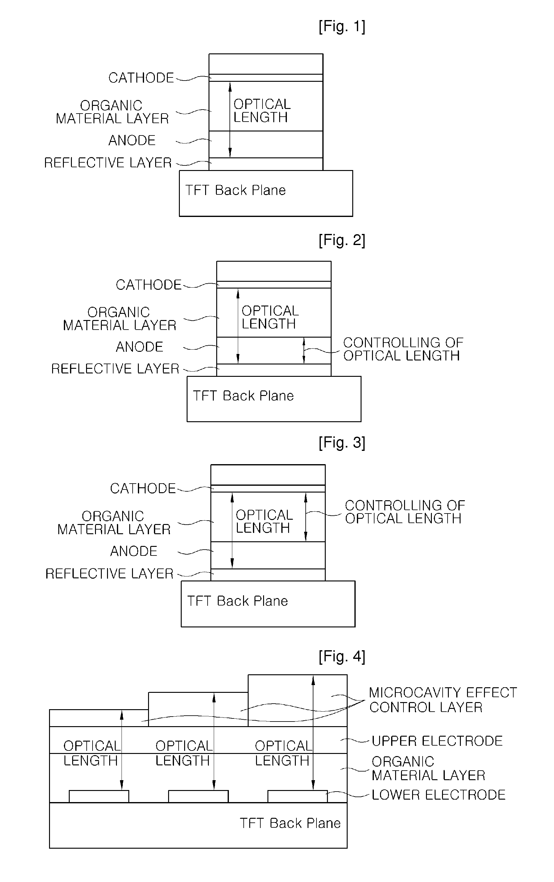 Organic light-emitting device having improved light-emitting efficiency and method for fabricating the same