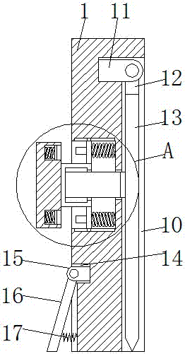 Guardrail with strong resistance to impacts