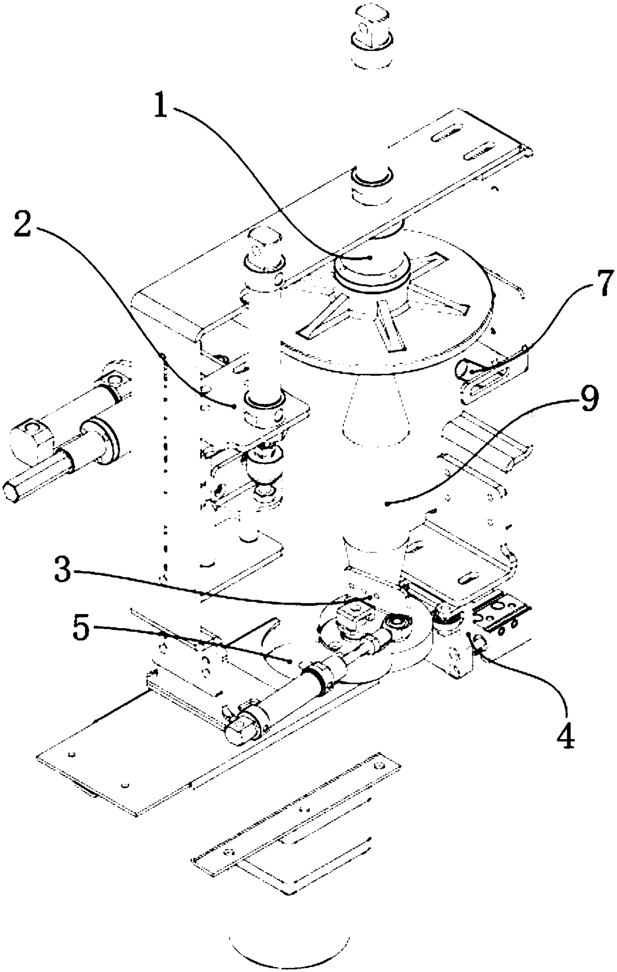 Thread end finding arrangement system for automatic thread end finding equipment of automatic bobbin winder