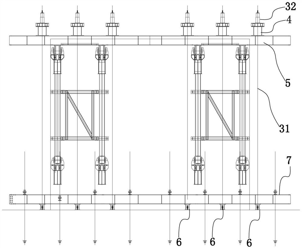 Pre-pressing structure of bracket