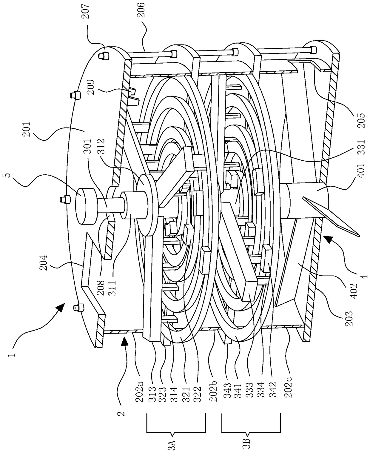 Sludge crusher and method of crushing sludge with the same