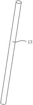 Device and method for testing tensile strength of mine filling body