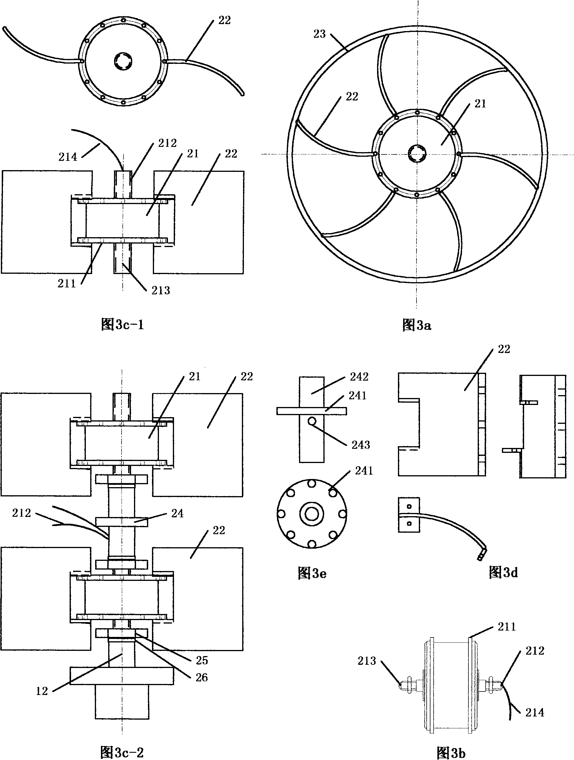 Wind-guiding tower type wind power generator