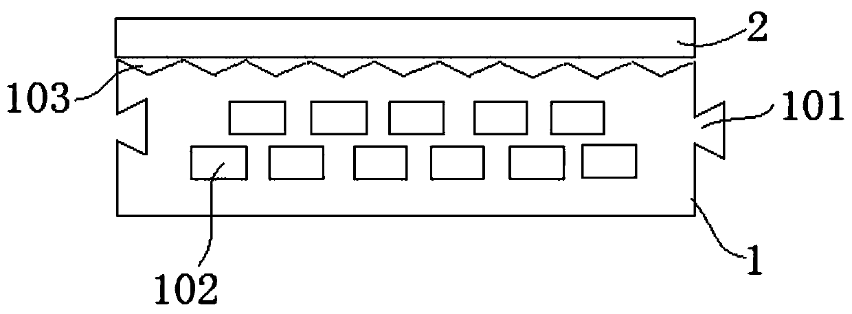 A kind of anti-deformation floor