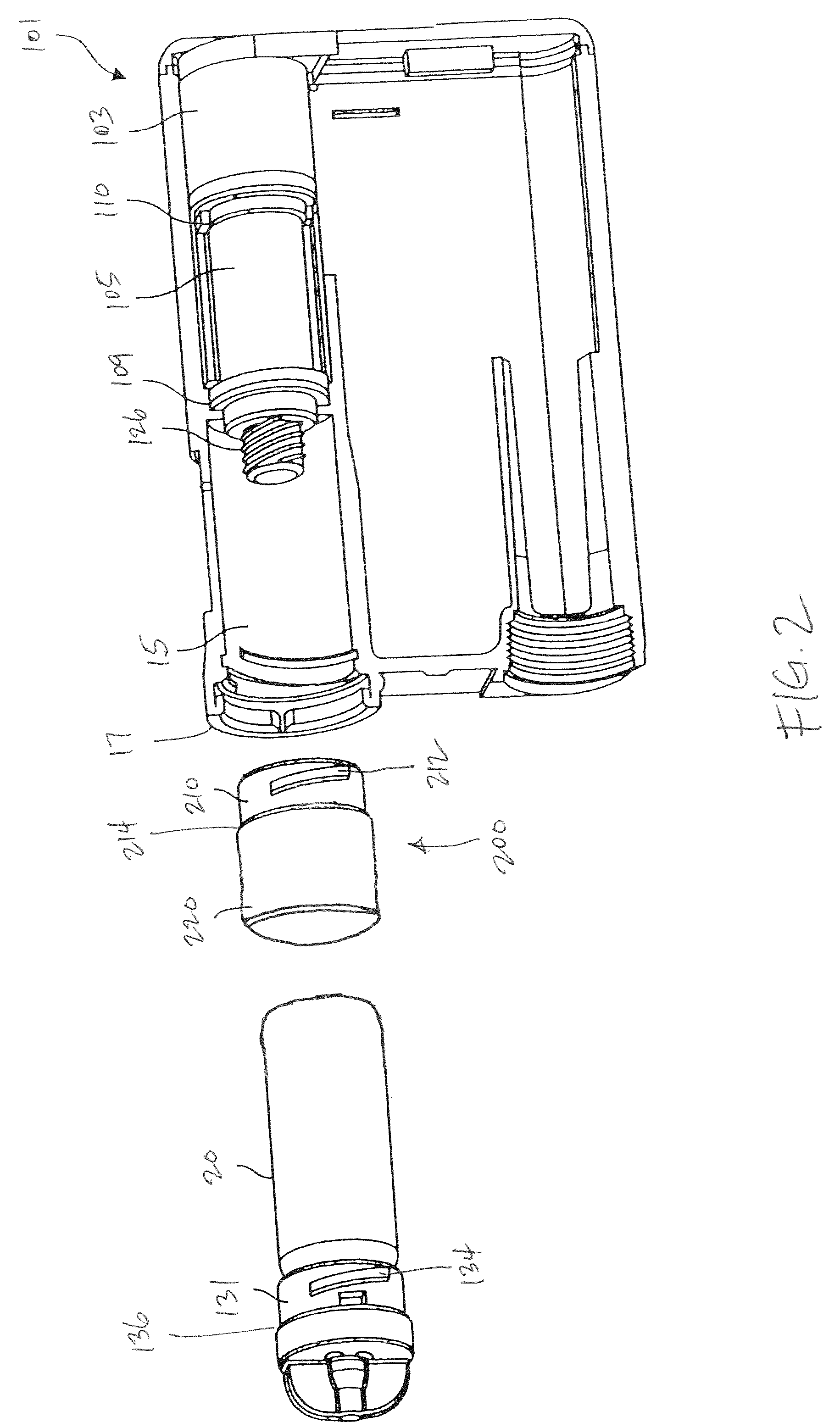 Reservoir compartment adapter for infusion device