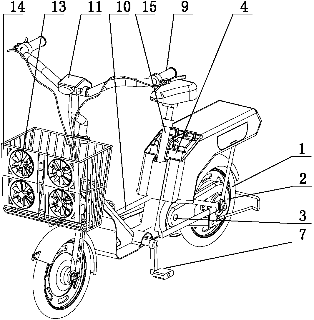 Energy-saving electric bike