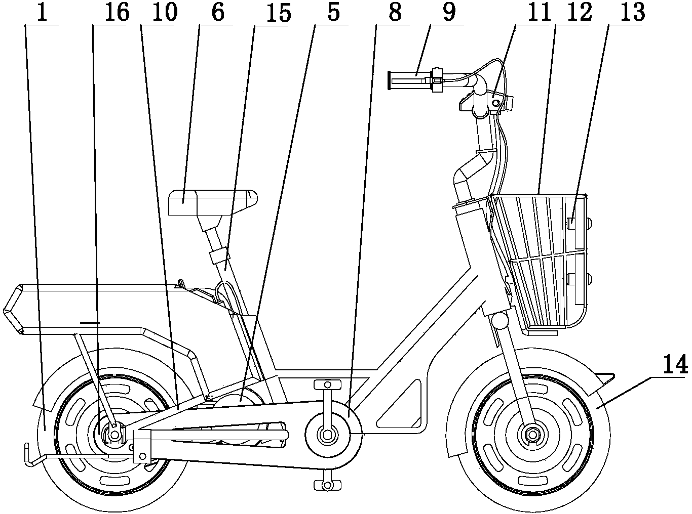 Energy-saving electric bike