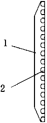 Novel automobile disc-shaped spring