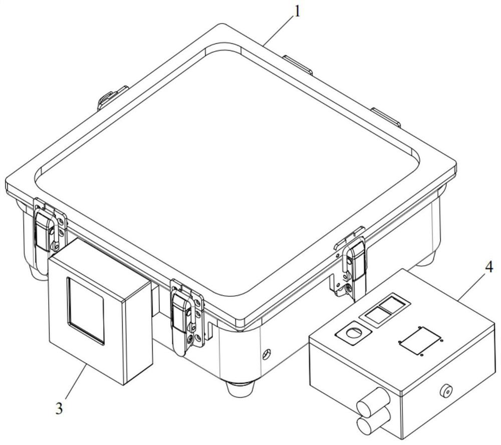 Virus protection biological safety bin for in-vivo fluorescence imager