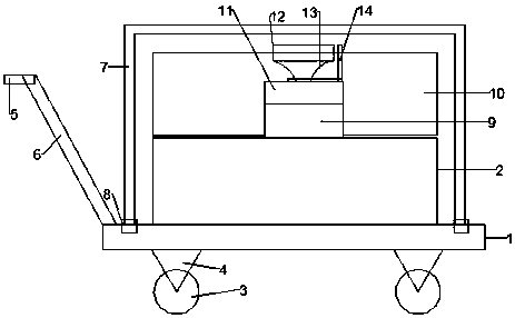 Injection molding mold provided with conveying device