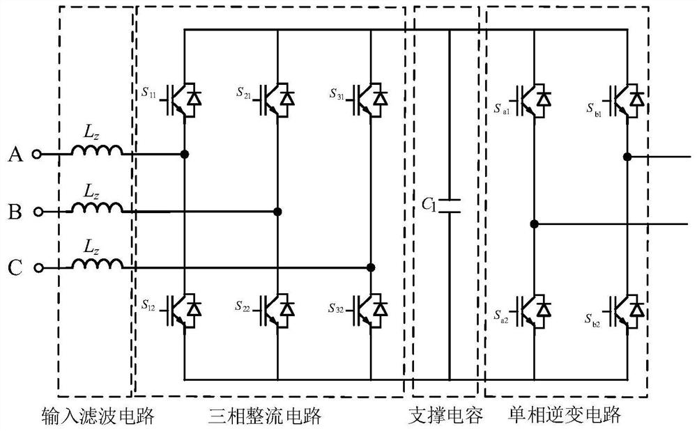 Through flexible traction substation based on existing traction transformer and protection configuration method thereof