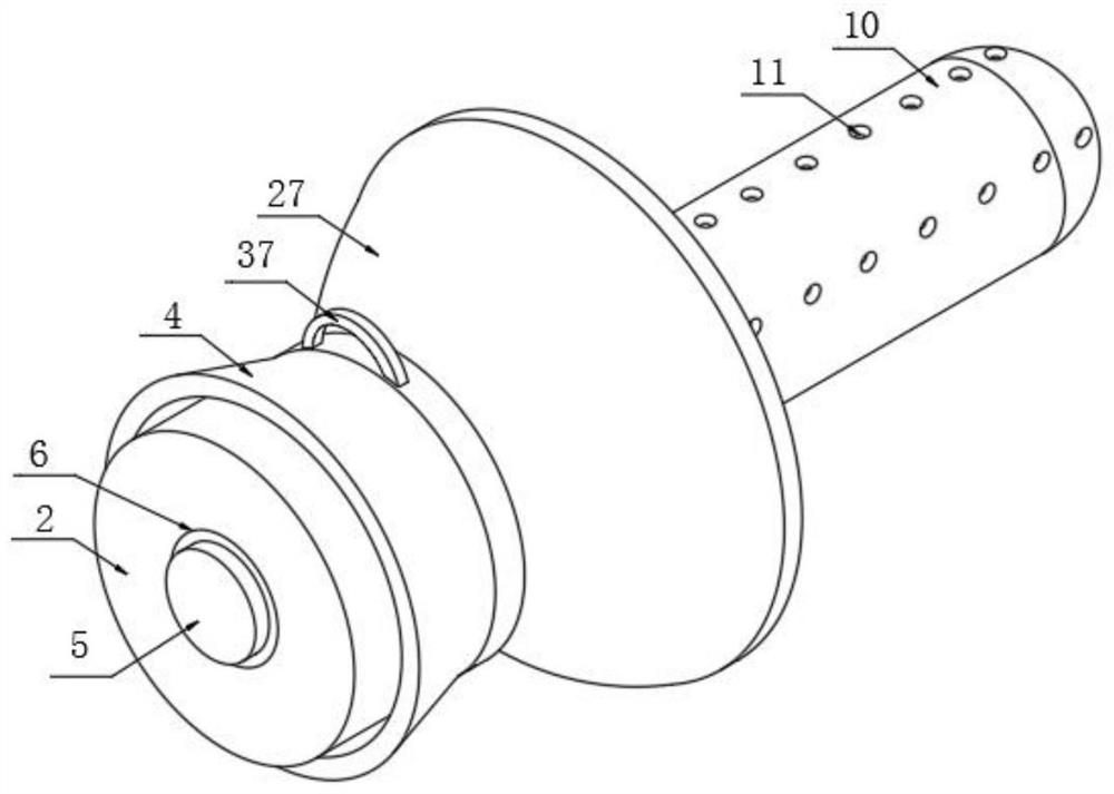 Catheter type dosing device for gynecological nursing