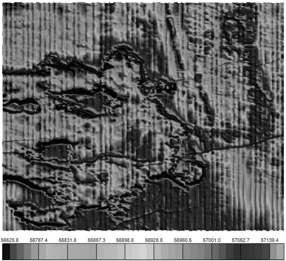 Aeromagnetic data leveling method