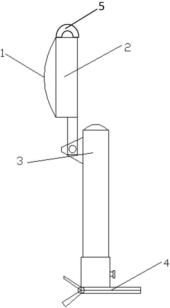 Self-charging type small night lamp capable of swinging