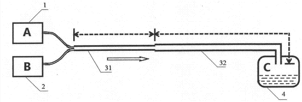 A kind of preparation device and method of polyaniline nanofiber