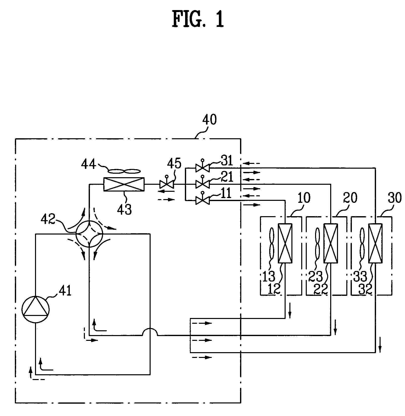 Control method of an air conditioner indoor unit