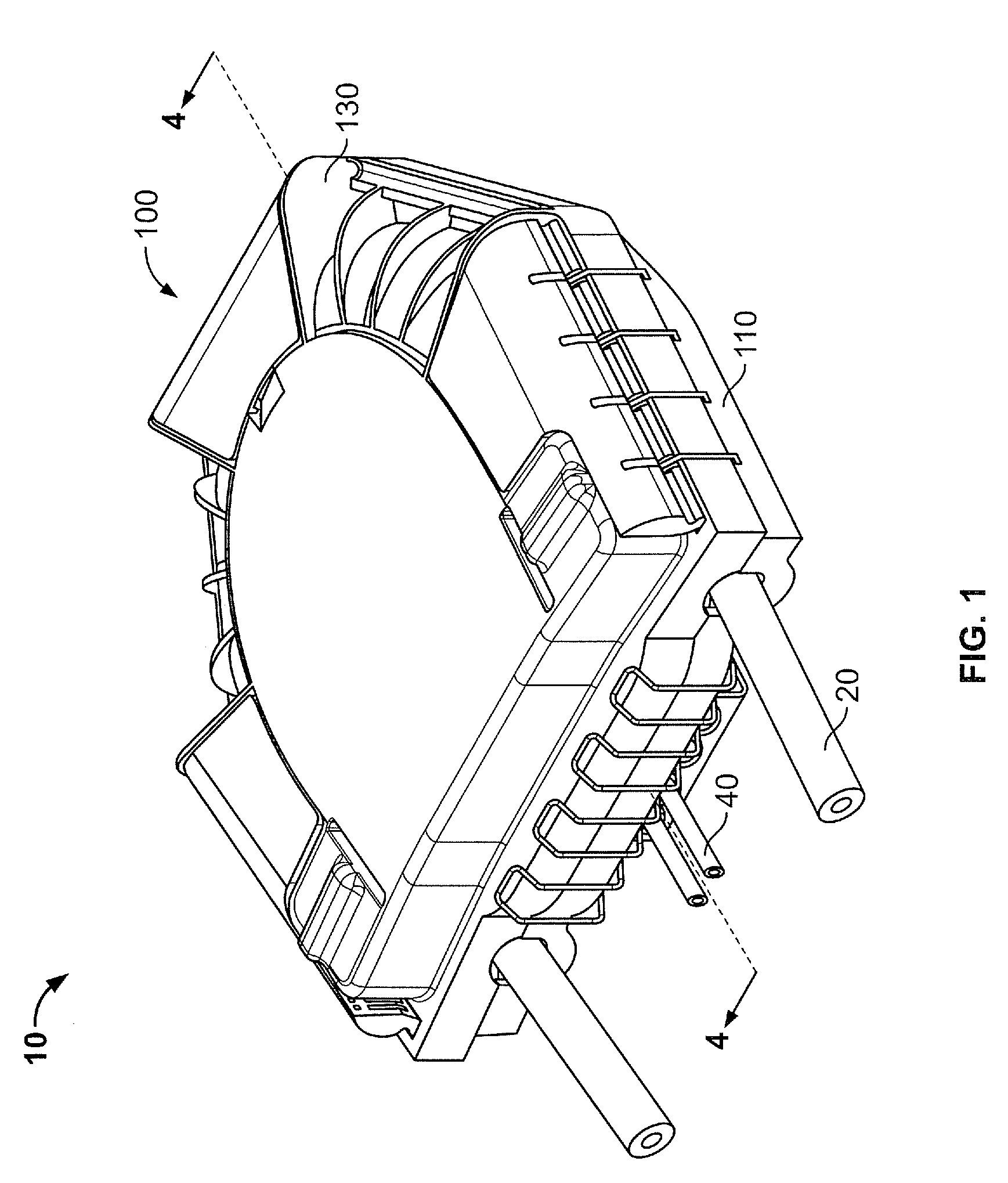 Tap-off closure systems and methods for using the same