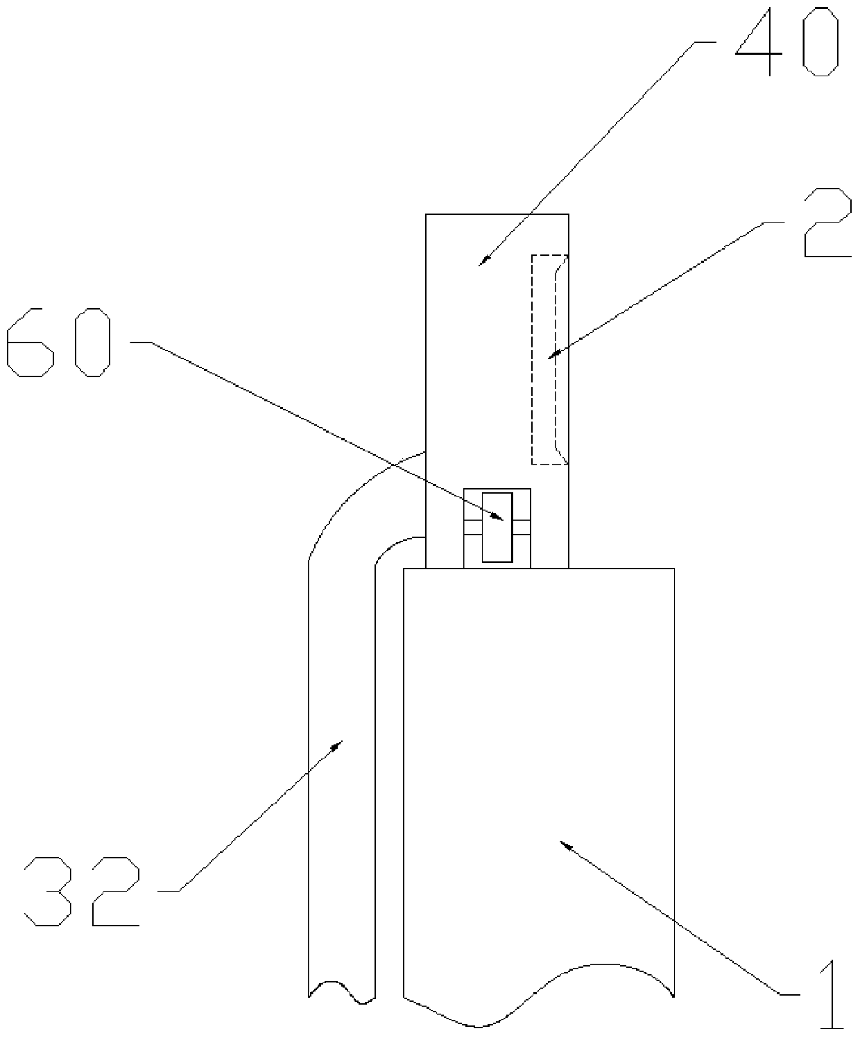 Lifting linkage structure of rotation screen camera